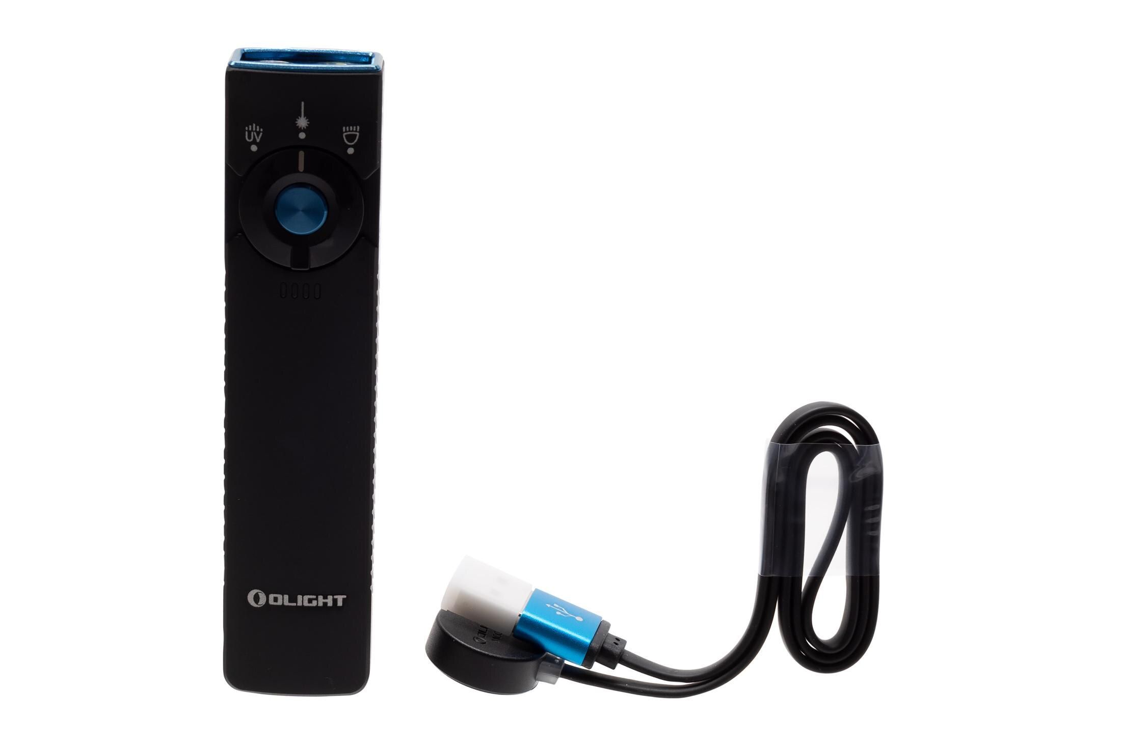 Olight Arkfeld Pro 1300 Lumen Rechargeable Flashlight with UV